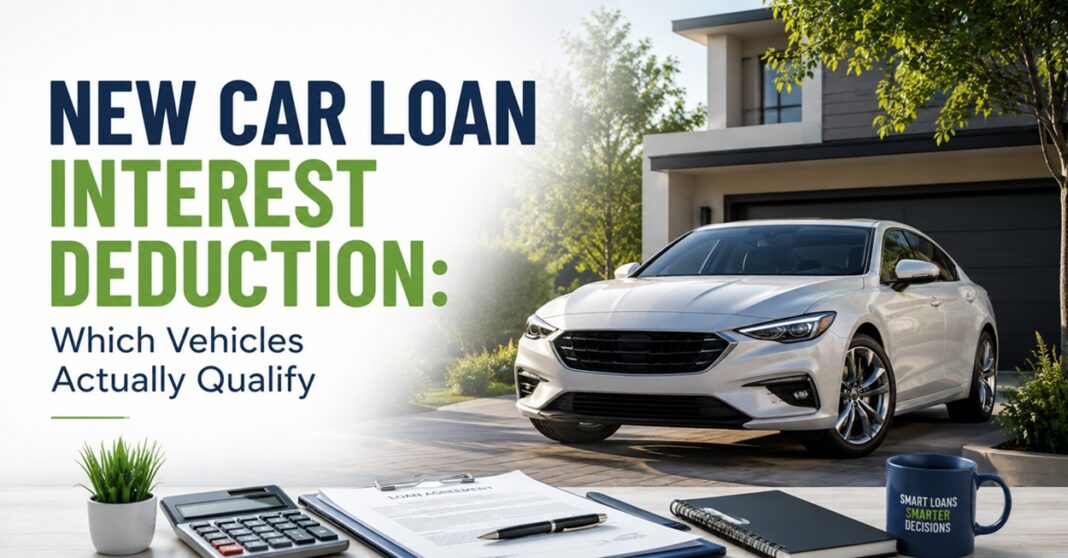 New Car Loan Interest Deduction